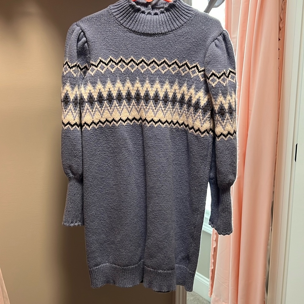 Janie and Jack sweater dress size 7